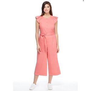 Gal Meets Glam Coral Jumpsuit